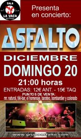 Asfalto (concierto rock)