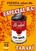 Cartel Años 80