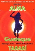 Cartel grupo alma