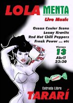 Cartel Lola Menta