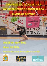 Campeonato Escolar A y B de Gimnasia Rítmica 2012
