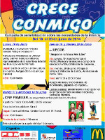 Cartel Campaña Crece conmigo