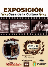 Cartel de la Exposición Fotos Antiguas de Ponferrada. Grupo Facebook