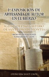I Exposición de Artesanía de Autor en El Bierzo 2014