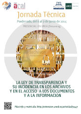 La Ley de Transparencia y su incidencia en los archivos y en el acceso a los documentos y a la información