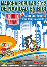 Marcha Popular de Navidad en Bici 2012