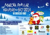 Marcha Popular de Navidad en Bici 2014