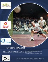 Torneo de Squash Semana Santa 2013
