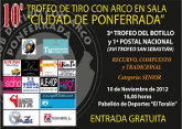 X Trofeo de Tiro con Arco en Sala "Ciudad de Ponferrada 2012"