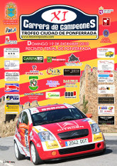 XI Carrera de Campeones Ciudad de Ponferrada 2010 Cartel