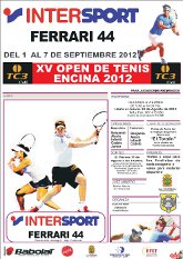 XV Open de Tenis Encina 2012. Abierzo plazo de inscripción