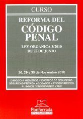 Curso: Reforma del Código Penal. Ley Orgánica 5/2010 del 22 de junio
