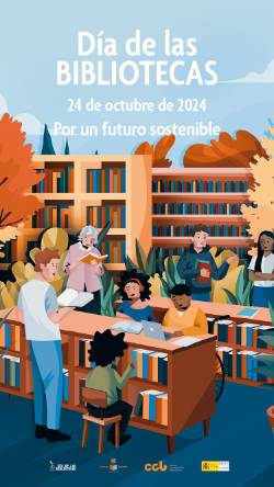 Instagram story día de las bibliotecas 2024