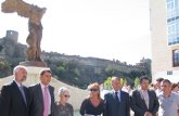 Monumento por la Libertad en la plaza del Mirador del Sil