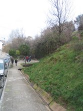 Se renueva la ladera del Plantío hacia el barrio de los Judíos p