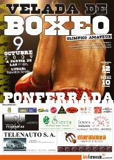 Cartel Velada Boxeo