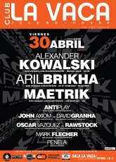 Alexander Kowalski + ... Noche electrónica en La Vaca Club