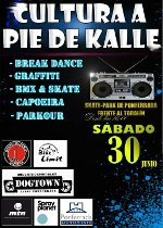 Cartel Evento Cultura a pie de kalle