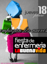 Fiesta enfermería en La Buena Vida Bar Cartel