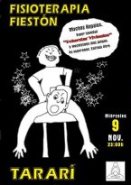 Cartel Fiesta Fisioterapia