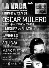 Oscar Mulero en la Sala La Vaca