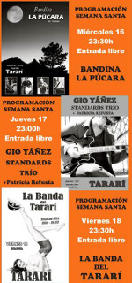 Cartel Tararí Semana Santa