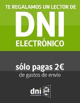 Campaña "Te regalamos un lector de DNI electrónico"