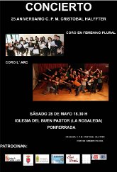 Concierto de celebración del 25 aniversario del C.P.M. Cristóbal Halffter