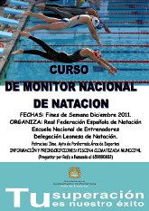 Curso de Monitor Nacional de Natación