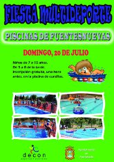 Fiesta Multideporte 2014. Piscinas de Fuentesnuevas