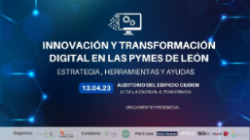 Cartel Jornada Transformación Digital Ponferrada