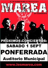 Marea en concierto "En mi hambre mando yo". Encina 2012
